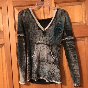 Ed Hardy- Hooded Sweater